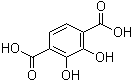 2,3-Dihydroxy-1,4-benzenedicarboxylic acid molecular structure (CAS 19829-72-2)