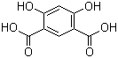 4,6-二羟基间苯二甲酸分子结构 (CAS 19829-74-4)