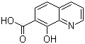 8-Hydroxyquinoline-7-carboxylic acid molecular structure (CAS 19829-79-9)