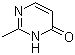 结构式 CAS# 19875-04-8, 2-甲基-4(3H)-嘧啶酮; 2-甲基-4-羟基嘧啶