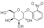 结构式 CAS# 19887-85-5, 2-硝基苯基 alpha-D-半乳糖苷