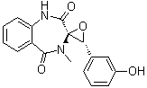 structure of CAS# 20007-85-6, (-)-Cyclopenol;NSC 604990