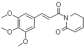 结构式 CAS# 20069-09-4, 荜拨明宁碱