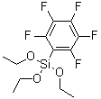 结构式 CAS# 20083-34-5, 三乙氧基(五氟苯基)硅烷