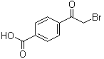 结构式 CAS# 20099-90-5, 4-(溴乙酰基)苯甲酸