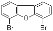 结构式 CAS# 201138-91-2, 4,6-二溴二苯并呋喃