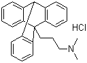 N,N-Dimethyl-9,10[1',2']-benzenoanthracene-9(10H)-propanamine hydrochloride molecular structure (CAS 2012-09-1)