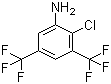 结构式 CAS# 201593-90-0, 3,5-双(三氟甲基)-2-氯苯胺