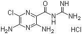 盐酸阿米洛利分子结构 (CAS 2016-88-8)