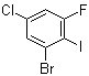 结构式 CAS# 201849-16-3, 1-溴-5-氯-3-氟-2-碘苯