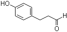 structure of CAS# 20238-83-9, 4-Hydroxybenzenepropanal;4-Hydroxydihydrocinnamaldehyde