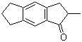 结构式 CAS# 202667-44-5, 2-甲基-1,2,3,5-四氢二环戊二烯并苯-1(2H)-酮