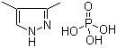 structure of CAS# 202842-98-6, 3,4-Dimethylpyrazole phosphate;DMPP