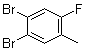 structure of CAS# 202982-77-2, 4,5-Dibromo-2-fluorotoluene;1,2-Dibromo-4-fluoro-5-methylbenzene