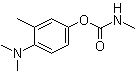 structure of CAS# 2032-59-9, Aminocarb;3-Methyl-4-dimethylaminophenyl methylcarbamate; 4-(Dimethylamino)-3-methylphenol 1-(N-methylcarbamate); 4-(Dimethylamino)-m-tolyl methylcarbamate; 4-Dimethylamino-3-cresyl methylcarbamate; BAY 44646; Bayer 44646; Matacil; Matacil 180D; Matacil 180F