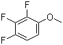 structure of CAS# 203245-16-3, 2,3,4-Trifluoroanisole;1,2,3-Trifluoro-4-methoxybenzene