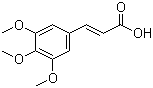 structure of CAS# 20329-98-0, 3,4,5-Trimethoxycinnamic acid