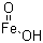 Iron hydroxide oxide  molecular structure (CAS 20344-49-4)