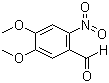 6-硝基藜芦醛分子结构 (CAS 20357-25-9)