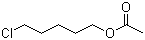 structure of CAS# 20395-28-2, 5-Chloropentyl acetate