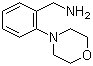 结构式 CAS# 204078-48-8, 2-吗啉苄胺; 2-(吗啉-4-基)苄胺