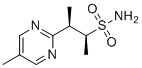 结构式 CAS# 2050017-52-0, (2S,3R)-3-(5-甲基嘧啶-2-基)丁烷-2-磺酰胺