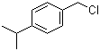 structure of CAS# 2051-18-5, 4-Isopropylbenzyl chloride;7-chloro-p-cymene