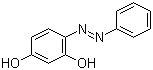 structure of CAS# 2051-85-6, Solvent Orange 1;C.I. 11920; Sudan Orange G; p-Phenylazoresorcinol