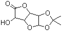 结构式 CAS# 20513-98-8, D-葡糖醛酸-gamma-内酯丙酮; D-葡糖醛酸-6,3-内酯丙酮化合物