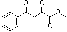 structure of CAS# 20577-73-5, Methyl 2,4-dioxo-4-phenylbutanoate;Methyl 2,4-dioxo-4-phenylbutyrate; Methyl 4-phenyl-2,4-dioxobutanoate; Methyl benzoylpyruvate; NSC 208703; alpha,gamma-Dioxobenzenebutanoic acid methyl ester