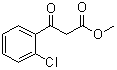 结构式 CAS# 205985-98-4, 3-(2-氯苯基)-3-氧代丙酸甲酯