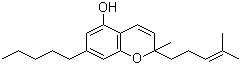结构式 CAS# 20675-51-8, 大麻色原烯