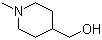 structure of CAS# 20691-89-8, 1-Methyl-4-piperidinemethanol;N-Methyl-4-piperidinemethanol; 4-Hydroxymethyl-1-methylpiperidine