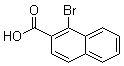 结构式 CAS# 20717-79-7, 1-溴-2-萘甲酸