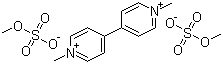 Paraquat methosulfate molecular structure (CAS 2074-50-2)