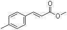structure of CAS# 20754-20-5, Methyl (2E)-3-(4-methylphenyl)propenoate;(2E)-3-(4-methylphenyl)-2-propenoic acid methyl ester; (E)-Methyl 4-methylcinnamate; Methyl (E)-p-methylcinnamate; trans-3-(p-Tolyl)-2-propenoic acid methyl ester; trans-Methyl p-methylcinnamate