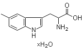 structure of CAS# 207556-14-7, 5-Methyltryptophan hydrate