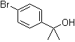 structure of CAS# 2077-19-2, 2-(4-Bromophenyl)propan-2-ol;4-Bromophenyldimethylcarbinol; p-Bromo-alpha,alpha-dimethylbenzyl alcohol; p-Bromocumyl alcohol