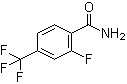 structure of CAS# 207853-64-3, 2-Fluoro-4-trifluoromethylbenzamide