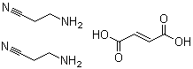 structure of CAS# 2079-89-2, beta-Ammoniumpropionitrile hemifumarate;Di-beta-aminopropionitrile fumarate