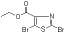 structure of CAS# 208264-60-2, Ethyl 2,5-dibromo-4-thiazolecarboxylate