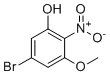 structure of CAS# 2091406-69-6, 5-Bromo-3-methoxy-2-nitrophenol