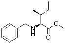 structure of CAS# 209325-69-9, N-(Phenylmethyl)-L-isoleucine methyl ester