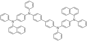 structure of CAS# 209980-47-2, N,N'-Bis[4-(1-naphthalenylphenylamino)phenyl]-N,N'-diphenyl-[1,1'-biphenyl]-4,4'-diamine