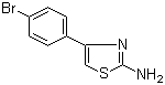 structure of CAS# 2103-94-8, 2-Amino-4-(4-bromophenyl)thiazole
