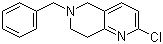 structure of CAS# 210539-04-1, 6-Benzyl-2-chloro-5,6,7,8-tetrahydro-[1,6]naphthyridine;2-Chloro-5,6,7,8-tetrahydro-6-(phenylmethyl)-1,6-naphthyridine