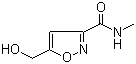 structure of CAS# 210641-15-9, 5-(Hydroxymethyl)-N-methylisoxazole-3-carboxamide;5-(Hydroxymethyl)-N-methyl-1,2-oxazole-3-carboxamide