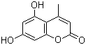 5,7-Dihydroxy-4-methylcoumarin molecular structure (CAS 2107-76-8)