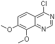 结构式 CAS# 211320-77-3, 4-氯-7,8-二甲氧基喹唑啉