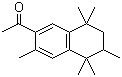 structure of CAS# 21145-77-7, Tonalide;Acetyl hexamethyl tetralin; 6-Acetyl-1,1,2,4,4,7-hexamethyltetralin; 1-(3,5,5,6,8,8-hexamethyl-6,7-dihydronaphthalen-2-yl)ethanone